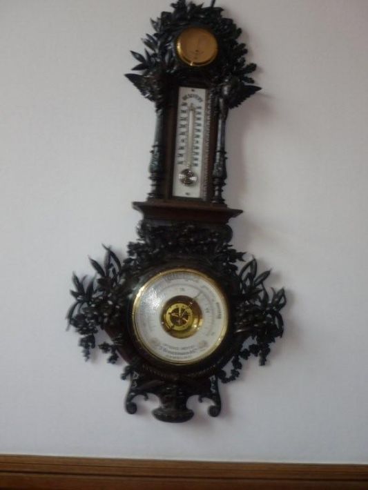 Chronometer hängt auch im Rathaus